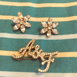 A&F Sparkly Pins